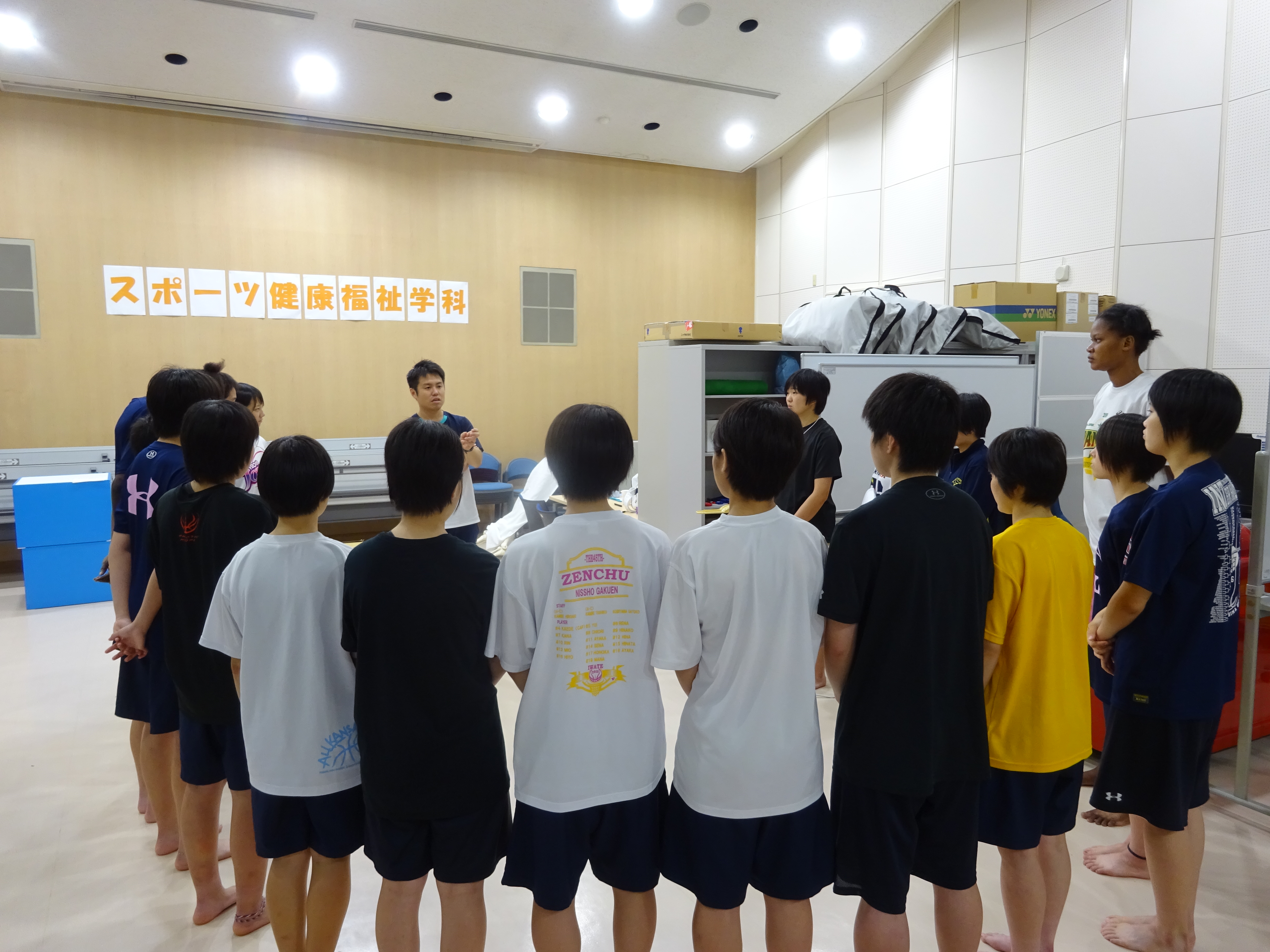 延岡学園高校女子バスケットボール部のアス 社会福祉学部 スポーツ健康福祉学科ブログ 社会福祉学部 九州保健福祉大学