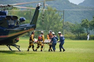 05+患者搬送（宮崎県防災ヘリ）